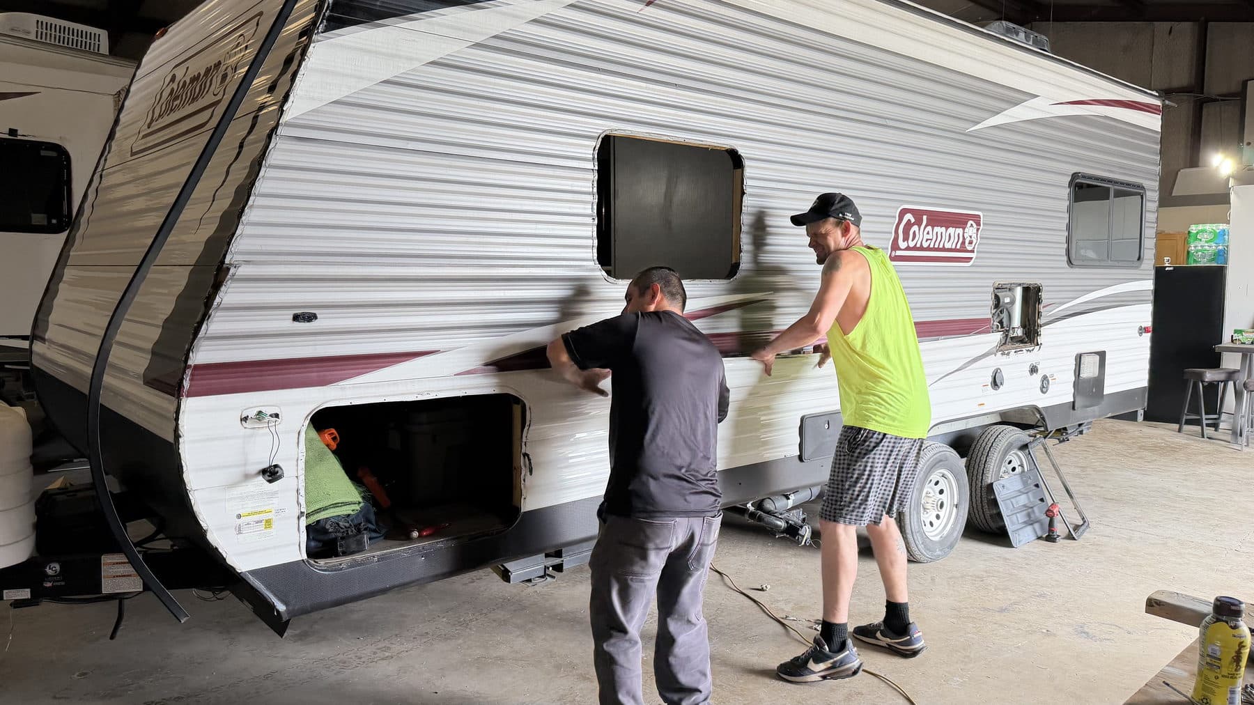 RepairAnyRV service shop in Princeton, TX